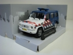  Mercedes-Benz G Military Police 1:43 Cararama 